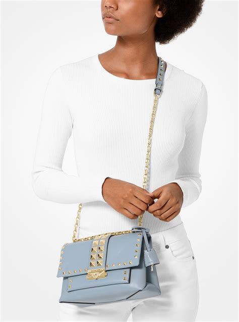 michael kors cece blue|Michael Kors cece shoulder bag.